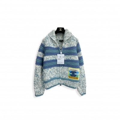 CHANEL LAMBSWOOL KNIT CARDIGAN